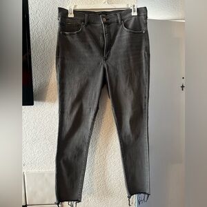 Express gray jeans sz 14
